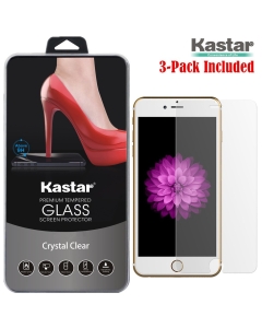 Kastar iPhone 6 PLUS Screen Protector (3-PACK), Premium Tempered Crystal Clear Glass Screen Protector for Apple iPhone 6 PLUS, iPhone 6S PLUS 5.5" AT&T, T-Mobile, Sprint, Verizon Smartphone