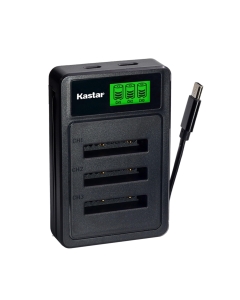 Kastar Battery with LZD3 USB Triple Charger Replacement for LZD3-ENEL19