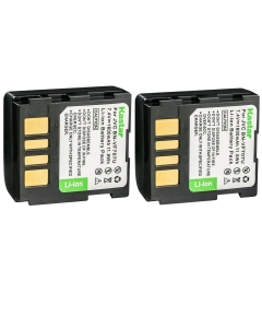 Kastar BN-VF707 Battery 2-Pack Replacement for JVC GR-D360EZ GR-D360US GR-D366 GR-D366EK GR-D366US GR-D368 GR-D368EF GR-D368US GR-D370 GR-D370AA GR-D370AC GR-D370AH GR-D370E GR-D370EK Camera