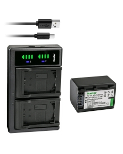 Kastar 1-Pack Battery and LTD2 USB Charger Replacement for Sony HDR-PJ650, HDR-PJ670, HDR-PJ710, HDR-PJ740, HDR-PJ760, HDR-PJ780, HDR-PJ790, HDR-PJ810, HDR-PJ820, HDR-PJ820E, HDR-TD10, HDR-TD20
