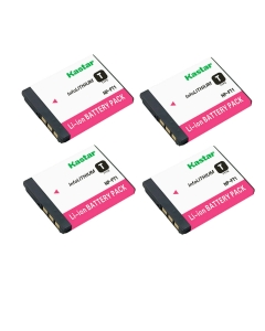 Kastar 4-Pack NP-FT1 Battery Replacement for Sony Cybershot DSC-T3S, Cybershot DSC-T5, Cybershot DSC-T5/B, Cybershot DSC-T5/N, Cybershot DSC-T5/R, Cybershot DSC-T9 Camera