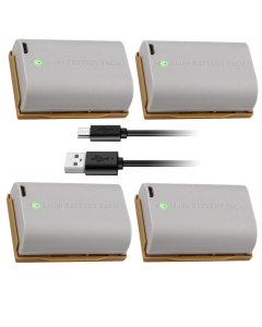 Kastar 4-Pack LP-E6N Pro Battery Replacement for Canon EOS 6D, EOS 6D Mark II, EOS 7D, EOS 7D SV, EOS 7D Mark II, EOS 60D, EOS 60Da, EOS 70D, EOS 80D DLSR Camera