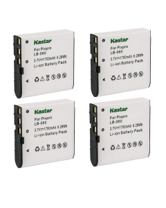 Kastar 4-Pack Battery Replacement for Digipo DDV-H8, DDV-P802, DDV-P801, DDV-V30, HDV-H8, HDV-H9, Digipo HDV-P Series HDV-P25, HDV-P28, HDV-P30, HDV-P50, HDV-P50S, HDV-P51, HDV-P55, HDV-P58