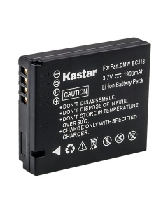 Kastar 1-Pack DMW-BCJ13 Battery Replacement for Panasonic DMW-BCJ13E DMW-BCJ13PP Battery, DE-A81 DE-A81B, DE-A82 DE-A82B Charger, Panasonic Lumix DMC-LX7, Lumix DMC-LX7GK, Lumix DMC-LX7K Camera