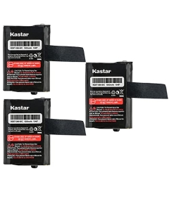Kastar 3-Pack Battery Replacement for Motorola Walkie Talkie T8550RCAMO T9500XLR T9550XLRCAMO T9580RSAME T9680RSAME TLKR T40 TLKR T41 TLKR T50 TLKR T61 TLKR T80 TLKR T81 T100 T100TP TLKR T80 Extreme