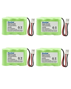 Kastar 4-Pack Battery Replacement for AT&T 89-1332-00-00, 8913320000, EL41108, EL41208, EL42208, EL42258, EL42308, EL42408, 4128, V-TECH 80-1338-00-00, 8013380000, BT-163345, BT-17233, BT-17333