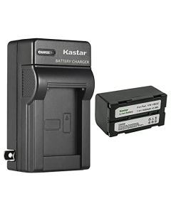 Kastar 1-Pack Battery and AC Wall Charger Replacement for VW-VBD1,VW-VBD1E, VW-VBD2, VW-VBD2E, PV-DS Series NV-DS1, NV-DS1EN, NV-DS1EG NV-DS100EN NV-DS5, NV-DS5EG, NV-DS5EN