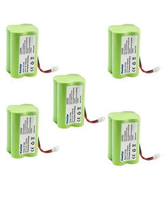 Kastar 5-Pack Battery Replacement for Summer Infant Baby Monitor 02100A-10, HK1100AAE4BMJS, Summer Infant 02090, Summer Infant 0209A, 0209B, Summer Infant 0210A, Summer Infant 02720 Baby Monitor