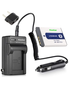 Kastar Battery 1 Pack and Charger for Sony NP-BD1 NP-FD1 and Sony DSC-G3 DSC-T2 DSC-T70 DSC-T75 DSC-T77 DSC-T90 DSC-T200 DSC-T300 DSC-T500 DSC-T700 DSC-T900 DSC-TX1 Camera