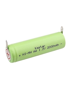Kastar Battery Replacement for MH-AA1.2V-2000M-SOLDER-D