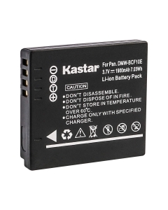 Kastar Battery (1-Pack) for Panasonic DMW-BCF10 DMW-BCF10PP A59 & Lumix DMC-FS12 FS15 FS25 FS4 FS42 FS6 FS7 FX40 FX48 FX500 FX550 FX580 F2 F3 FH1 FH20 FH22 FH3 FT3 FT4 FX68 FX700 FX75 TS1 TS2 TS3 TS4