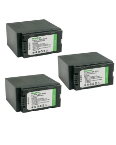 Kastar 3-Pack CGR-D54 Battery Replacement for Panasonic CGR-D54SE/1B, CGR-D54SE/1H, CGR-D54Pro, CGP-D54, CGP-D54S, VW-VBD29 VW-VBD55, CGA-D54, CGA-D54S, CGA-D54SE, CGA-D54SE/1B, CGA-D54SE/1H Battery
