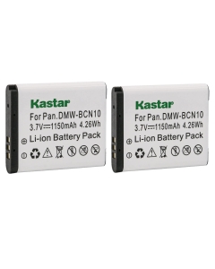 Kastar Battery (2-Pack) for Panasonic DMW-BCN10, DMW-BCN10E, DMW-BCN10PP Work for Panasonic Lumix DMC-LF1, Lumix DMC-LF1K, Lumix DMC-LF1W Digital Cameras