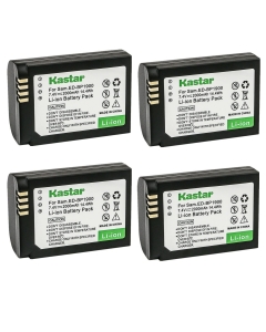 Kastar Battery 4-Pack Replacement for Samsung ED-BP1900 ED-BP1900/US BP-1900 Battery, ED-BC4NX03, ED-BC4NX03/US Charger, EV-NX1ZZZBZBUS, EV-NX1ZZZBMBUS, EV-NX1ZZZBQBUS, NX1 Smart Wi-Fi 4K Camera