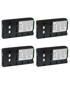 Kastar 4-Pack NP-55H 6.0V 2650mAh NiMH Battery Replacement for Sony CCD Series CCD-EB55 CCD-G100ST CCD-20061 CCD-35 CCD-335E CCD-366BR CCD-380 CCD-390 CCD-400 CCD-50E CCD-550 CCD-850 CCD-SC6E CCD-SC8E