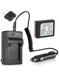 Kastar S002 Battery (1 Pack) and Charger Kit for Panasonic CGA-S002 DMW-BM7 and Panasonic Lumix DMC-FZ1 DMC-FZ2 DMC-FZ3 DMC-FZ4 DMC-FZ5 DMC-FZ10 DMC-FZ15 DMC-FZ20 Cameras