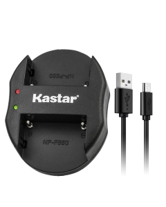 Kastar Dual USB Charger for Sony NP-F570 NP-F550 NP-F330 and CCD-RV100 RV200 SC5 SC9 TR1 TR215 TR940 TR917 Camera, CN-126 CN-160 CN-216 CN-304 VL600 YN 300 LED Video Light or Moniter Backup Battery