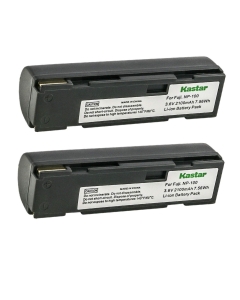 Kastar 2-Pack Battery Replacement for Fujifilm NP-100 NP100 FNP100 Batttery, Fujifilm DS260, DS-260HD, DX-9, Finepix MX-500, MX500, Finepix MX-600, MX600, Finepix MX-600 Zoom, MX600 Zoom Camera