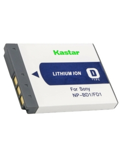 Kastar 1-Pack NP-BD1 Battery 3.7V 1100mAh Replacement for Sony Cyber-Shot DSC-T90, Cyber-Shot DSC-T200, Cyber-Shot DSC-T300, Cyber-Shot DSC-T500, Cyber-Shot DSC-T700, Cyber-Shot DSC-T900 Camera