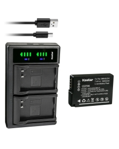 Kastar 1-Pack Battery and LTD2 USB Charger Replacement for Panasonic DMW-BLD10, DMW-BLD10E, DMW-BLD10PP Battery, Panasonic DE-A93 DE-A93B, DE-A94 DE-A94B Charger, Panasonic DMC-GX1, DMC-G3, DMC-GF2