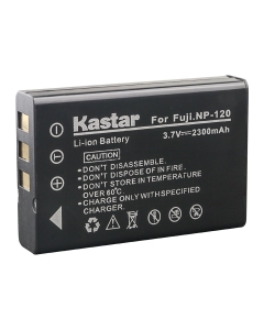 Kastar Battery for Fujifilm NP-120 NP120 FNP120 D-LI7 DB-43 and Fujifilm Finepix 603 M603 F10 F11 Zoom Optio 450 550 555 750 750Z MX MX4 Camera