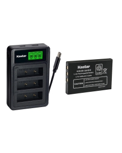 Kastar 1-Pack Battery with LZD3 USB Triple Charger Compatible with BP-244 FNB-82LI URC MX-880 MX-990 NEC DT330 Icom IC-RX7 Baofeng UV-3R Panasonic WX-B3030 Listen LA-365 Compatible Devices