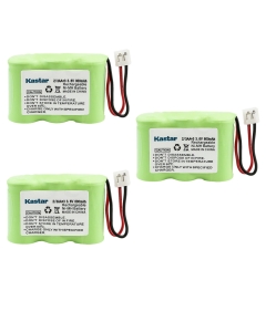 Kastar 3-Pack 3.6V 800mAh Ni-MH Battery Replacement for AT&T 5460, 5470, 5471, 5475, 5480, 5481, 5483, 5484, 5489, 5490, 5491, 5495, 5500, 5510, 5515, 5520, 5552, 5600, 5630, 5631, 5635, 5650, 5655