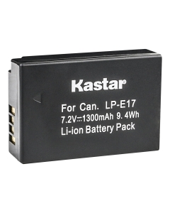 Kastar Battery Replacement for Canon LP-E17 LPE17 and Rebel SL2 T6i T6s T7i, Canon EOS M3 M5 M6, EOS 77D EOS 750D EOS 760D, EOS 800D EOS 8000D, KISS X8i X9i Digital Cameras