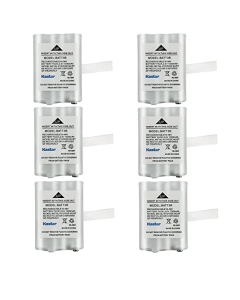 Kastar 6 Pack BATT3R Battery Replacement for Midland BATT3R BATT-3R, AVP14 MID-AVP14, LXT600 LXT-600, LXT630 LXT-630, LXT630X3 LXT-630X3, LXT633 LXT-633, T50, T60, T51, T61, T55, T65, X-Talker Radios