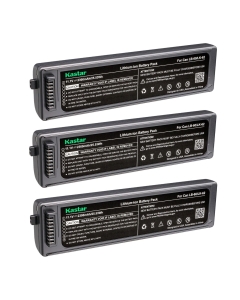 Kastar Battery 3-Pack Replacement for Canon 2446B003, K30274, LB-60, QK1-2505-DB01-05 Battery, Canon LK-62, Canon PIXMA i260, PIXMA i320, Canon PIXMA iP100, PIXMA iP100 min, PIXMA iP110 Printer
