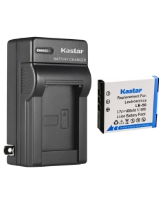Kastar 1-Pack Battery LB-50 and AC Wall Charger Replacement for Lectrosonics LB-50 Battery, Lectrosonics SSM Transmitter & IFBR1B Receiver, IFBR1B Bodypack Receiver, Lectrosonics 40117