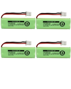 Kastar 4-Pack Battery Replacement for Vtech BT183482, Vtech BT283482, Vtech DECT 6.0 Home Handset Telephone Vtech 89-1348-01, Vtech DS640 DS6401 DS6401-16, Vtech DS6421 DS6421-2 DS6421-26 DS6421-3