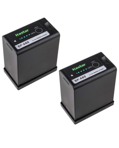 Kastar Fully Decoded Battery 2 Pack for Canon BP-A30 BP-A60 BP-A90 Battery, CG-A10 CG-A20 Charger and Canon EOS C200, EOS C200B, EOS C220B, Canon XF705 4K UHD, EOS C300 Mark II PL EOS C500 Mark II 6K