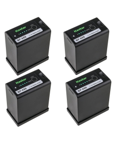 Kastar 4-Pack BP-A60 Battery 14.4V 6800mAh Replacement for Canon BP-A Series BP-A30 BP-A60 BP-A65 BP-A90 US 0870C002 Battery, Canon CG-A10 CG-A20 Charger