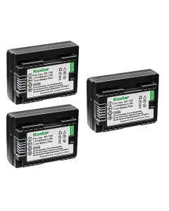 Kastar BP-709 Battery 3-Pack Replacement for Canon LEGRIA HF M88 HFM88, LEGRIA HF M306 HFM306, LEGRIA HF M406 HFM406, LEGRIA HF M506 HFM506, LEGRIA HF M606 HFM606, LEGRIA HF M706 HFM706 Camera