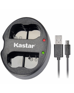 Kastar Dual USB Charger for Nik EN-EL15, Nik D850, D750, D7000, D7100, D7200, D7500, D800, D800E, D810, D600, D610, Nik 1 V1 DSLR Camera and Nik MB-D11, MB-D12, MB-D14, MB-D15, MB-D16 Grip