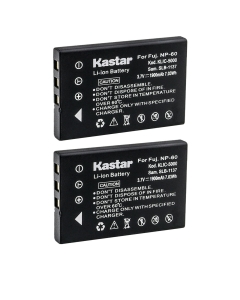 Kastar 2-Pack Battery Replacement for DB-40 DB-43 BJ-2, Caplio 300G, Caplio 400G Wide, Caplio G3, Caplio G4, Caplio G4 Wide, Caplio RR10, Caplio RR30