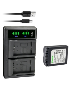 Kastar 1-Pack CGA-S006 Battery and LTD2 USB Charger Replacement for Panasonic CGA-S006, CGA-S006e, CGR-S006, CGR-S006e, DMW-BMA7 Battery, Panasonic DE-A44, DE-994, DE-994A Charger