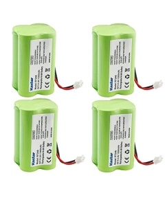 Kastar 4-Pack Battery Replacement for Summer Infant Baby Monitor 02100A-10, HK1100AAE4BMJS, Summer Infant 02090, Summer Infant 0209A, 0209B, Summer Infant 0210A, Summer Infant 02720 Baby Monitor