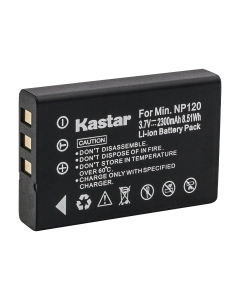 Kastar 1-Pack Battery Replacement for Ordro HDV-D9, HDV-D9II, HDV-D10, HDV-D80, HDV-D80S, HDV-D100, HDV-D200, HDV-D300, HDV-D320, HDV-D325, HDV-D395, HDV-V7, HDV-V7 Plus Digital Cameras