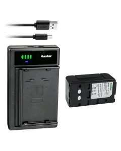 Kastar 1-Pack NP-77H Battery and LTD2 USB Charger Compatible with Sony CCD-V88 CCD-V88E CCD-V9 CCD-V900 CCD-V900E CCD-V90E CCD-V95E CCD-V99 CCD-V9E, MVC-2000 MVC-5000, Sony XV SeriesXV-M30 XV-MH30