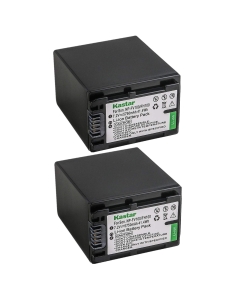 Kastar NPFH100 Battery (2-Pack) for Sony NP-FH100, FH60, FH70, NP-FH90, TRV and Sony DCR-DVD405 407E 408 410E 450 602E 610 650E DCR-HC96 DCR-SR85 HDR-HC9 HDR-UX20 HDR-SR12 DCR-SR65E XR500E Camera