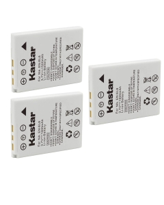 Kastar Battery 3 Pack for Nik EN-EL8 ENEL8 Coolpix P1 P2 Coolpix S1 S2 S3 S5 Coolpix S6 Coolpix S7 S7c Coolpix S8 Coolpix S9 Coolpix S50 Coolpix S51 S51c Coolpix S52 S52c Cool-Station MV-11 MV-121