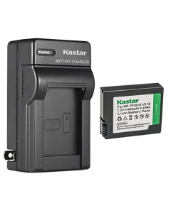 Kastar 1-Pack Battery and AC Wall Charger Replacement for Sony NP-FF50, NP-FF51, NP-FF51S Battery, Sony DCR-HC1000, DCR-HC1000E, DCR-IP1, DCR-IP1E, DCR-IP1K, DCR-IP200K, DCR-PC350, DCR-PC350E Camera