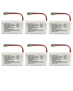 Kastar 6-Pack Battery Ni-MH 3.6V 800mAh Replacement for AT&T 3095 3470, Again & Again TB961 STB 961 STB961, Battery Biz B-7018, Bell South TL6502 TL-6502, Empire CPH-488B CPH488B