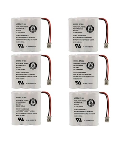 Kastar 6-Pack Battery Replacement for Radio Shack/Tandy 43-1088 43-1090 43-1095 43-1096 43-1099 43-1102 43-1103 43-1104 43-1107 43-1108 43-1109 43-1110 43-1111 43-1112 43-1114 43-1118 43-1122 43-1123