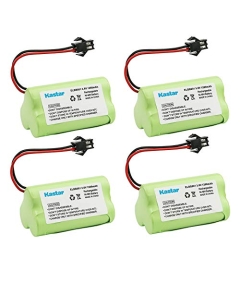 Kastar 4-Pack Ni-MH Battery 3.6V 1200mAh Replacement for Lithonia ELB-B001, Lithonia EU2 LED, M12, Lithonia ELM2LED, Lithonia 00257, Unitech AA900MAH 3.6V Ni-CD Exit Sign Emergency Light Battery