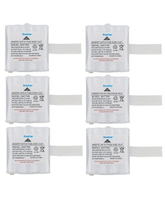 Kastar 6-Pack BATT6RW Battery Compatible with ULBATT6R COM-6R COM6R FRS-006-NH FRS006NH 6R-US 6RUS ARAD0142 RBZ303MI Two Way Series