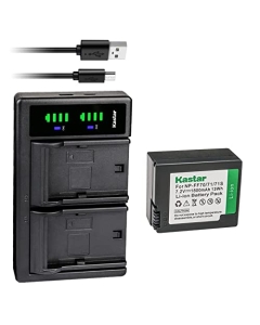 Kastar 1-Pack NP-FF70 Battery and LTD2 USB Charger Compatible with Sony NP-FF70, NP-FF71, NP-FF71S Battery, Sony DCR-HC1000, DCR-HC1000E, DCR-IP1, DCR-IP1E, DCR-IP1K, DCR-PC350, DCR-PC350E Camera