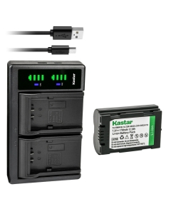Kastar 1-Pack Battery and LTD2 USB Charger Compatible with Leica BP-DC1, Leica BP-DC3, BP-DC3E, BP-DC3J, BP-DC3U Battery, Leica DIGILUX 1, Leica DIGILUX 2, Leica DIGILUX 3 Camera